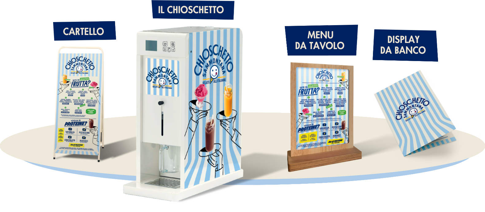 gruppo di chioschetto